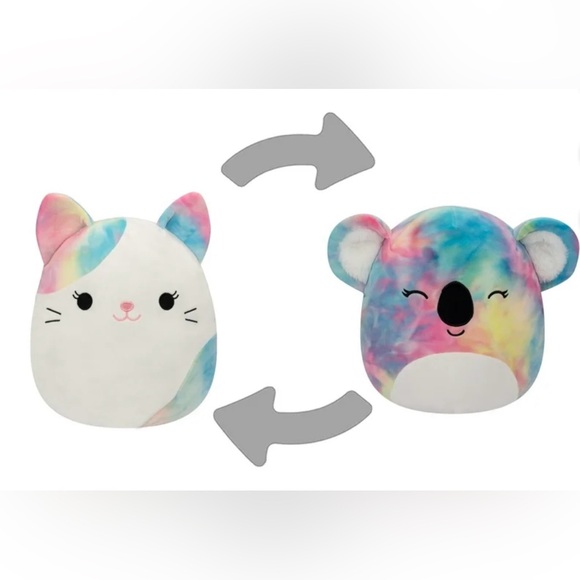 Squishmallows‎ Koala/Cat Flipamallows 12” - Picture 1 of 8